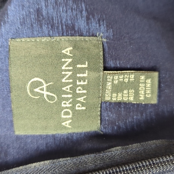 Adrianna Papell Lace Peplum Sheath Dress - Picture 11 of 13